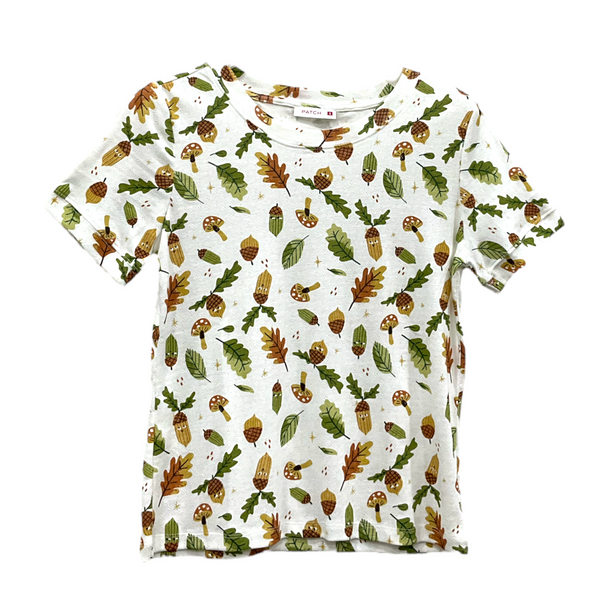 Patch Women Clothes Casual Floral Printed Short Sleeve T-Shirt